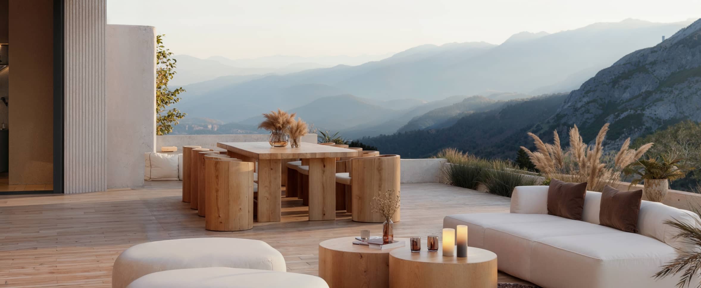 Scenic Mountain Terrace Design Home Geneva | BRIX Template  
