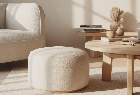 Minimal Living Room Design Home Geneva | BRIX Template  
